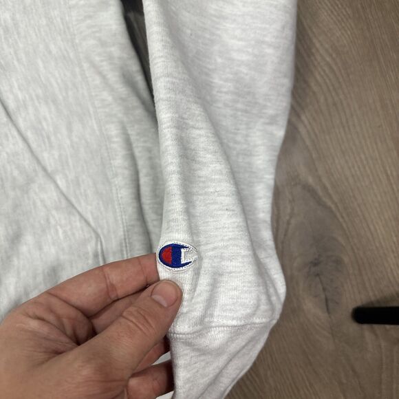 Champion Reverse Weave Salisbury University Sweatshirt Full Zip Gray Size Small - Picture 5 of 9